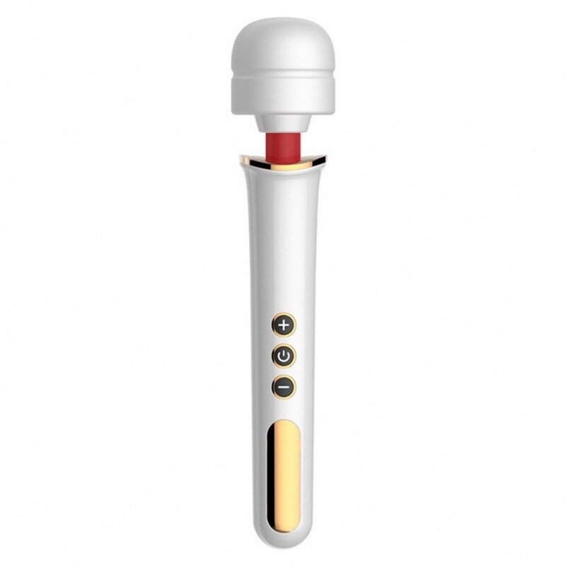 Stimulator-Massager Super Krachtige USB Wit 10 Functie
