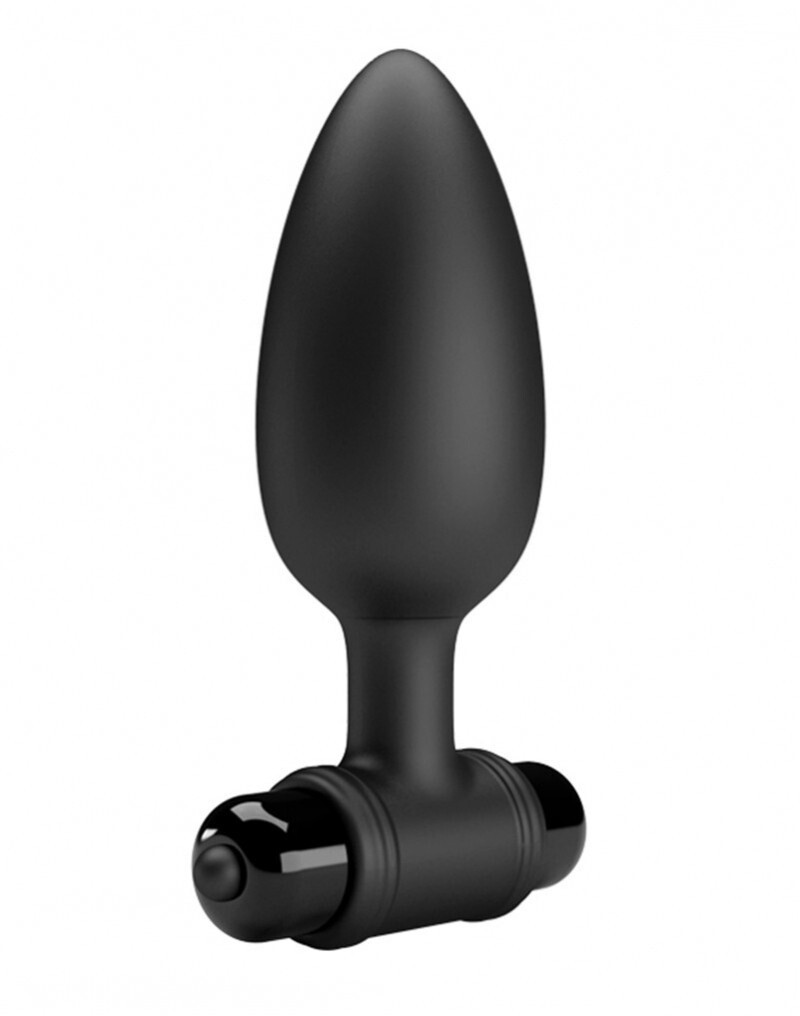 VIBRA BUTTPLUG II - VIBRERENDE BUTTPLUG ZWART