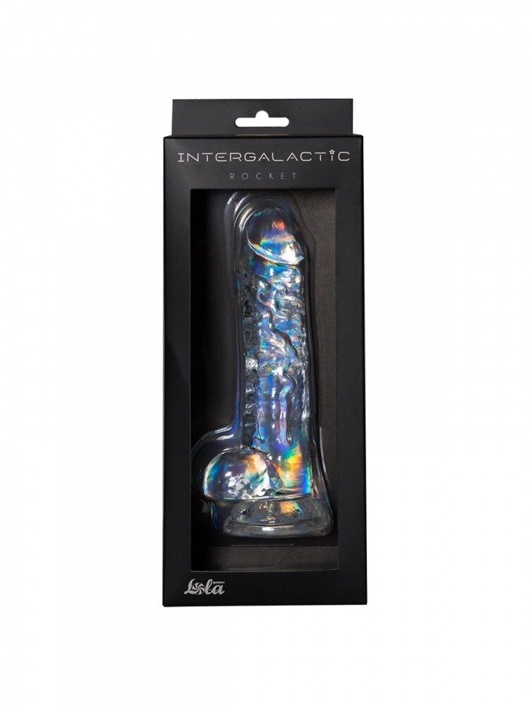 Transparante dildo Intergalactische Raket