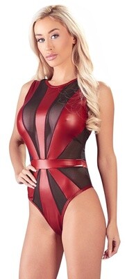 Trendy Body Metallic Rood / Transparant