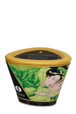 MASSAGE KAARS EXOTISCHE GROENE THEE 170ML