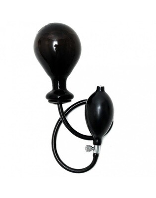 OPBLAASBARE BUTTPLUG KLEIN MET MASSIEVE KERN