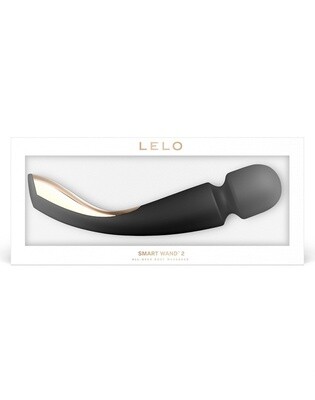 LELO - SMART WAND 2 MEDIUM - WAND VIBRATOR - ZWART