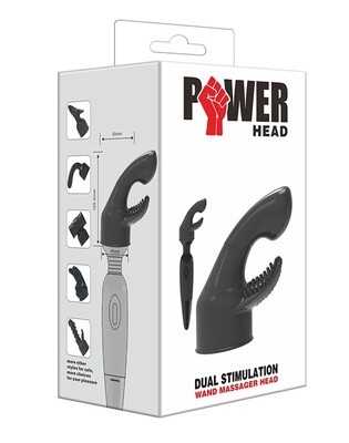 POWER - MASSAGER HEAD DUAL STIMULATION