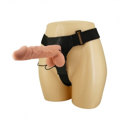 STRAP ON VIBRATOR ULTRA PASSIONATE HARNESS 9.4 Inch