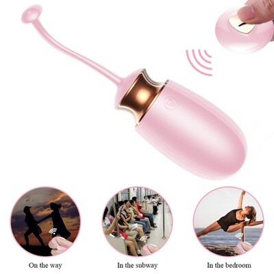 Vibrerende Siliconen Love EGG USB 10 Functie / Verwarming / Stembediening