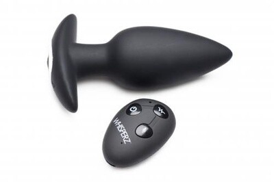 WHISPERZ VIBRERENDE BUTTPLUG MET STEM ACTIVATIE