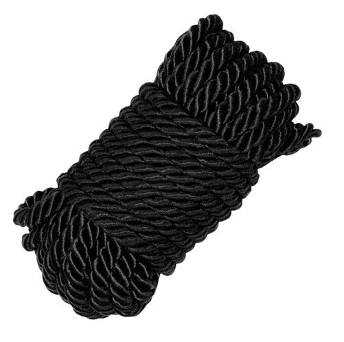 BONDAGE TOUW ZWART 10M