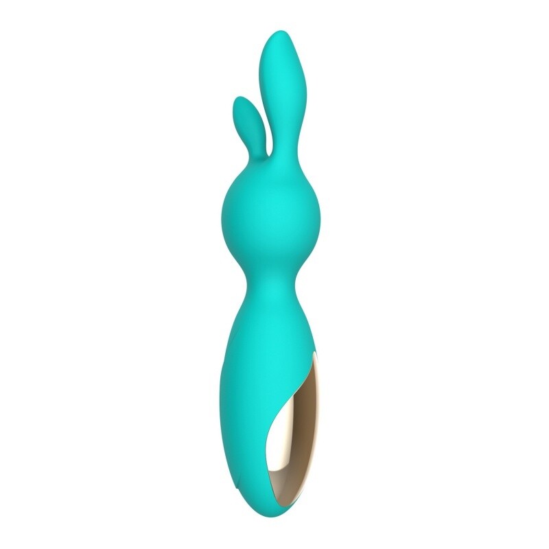 Bunny Dubbel Vibrator CORAL