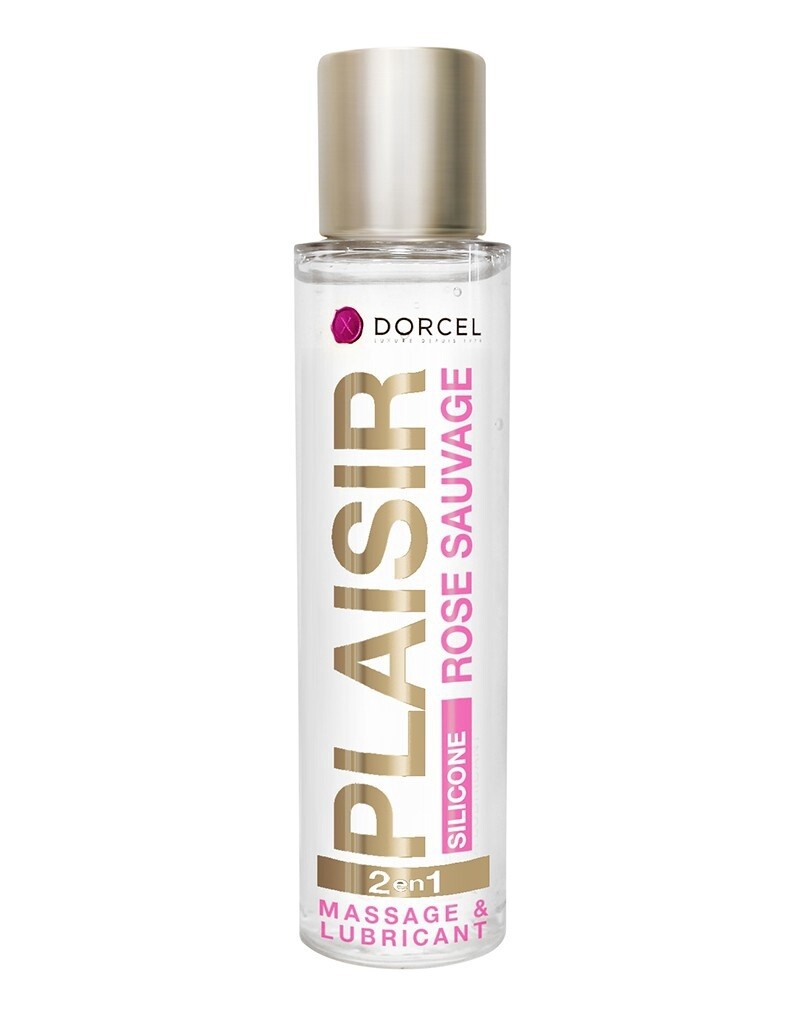 DORCEL PLAISIR ROSE SAUVAGE 2-IN-1 MASSAGE  en amp GLIJMIDDEL