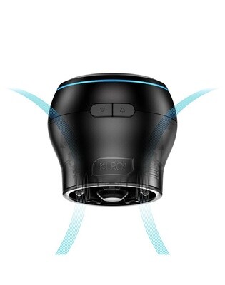 KIIROO POWERBLOW INTERACTIEVE ZUIG MASTURBATOR ZWART