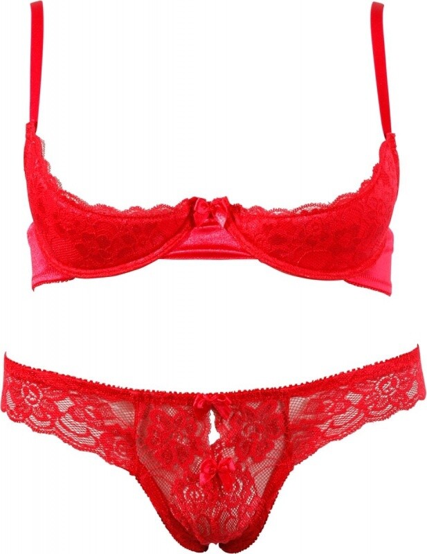 Half Cup Setje Rood