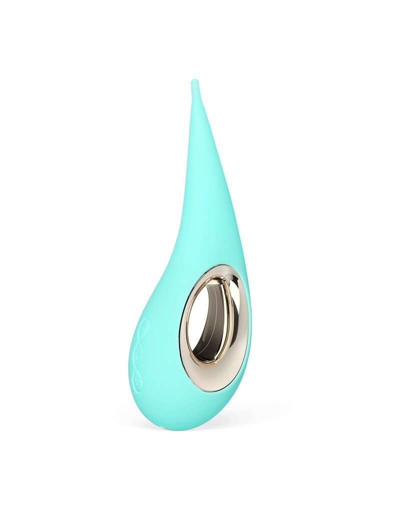 LELO DOT PIN POINT CLITORIS VIBRATOR AQUA