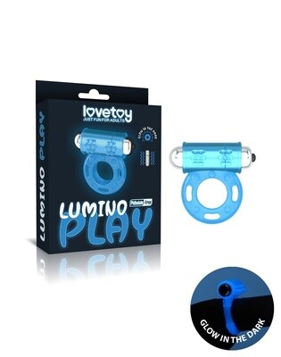 LUMINO PLAY COCK RING VIBRATOR  GLOW IN THE DARK