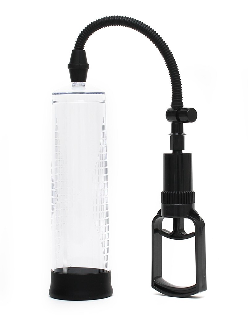 P-PUMP PP01  PENISVERGROTER MET HANDPOMP ZWART