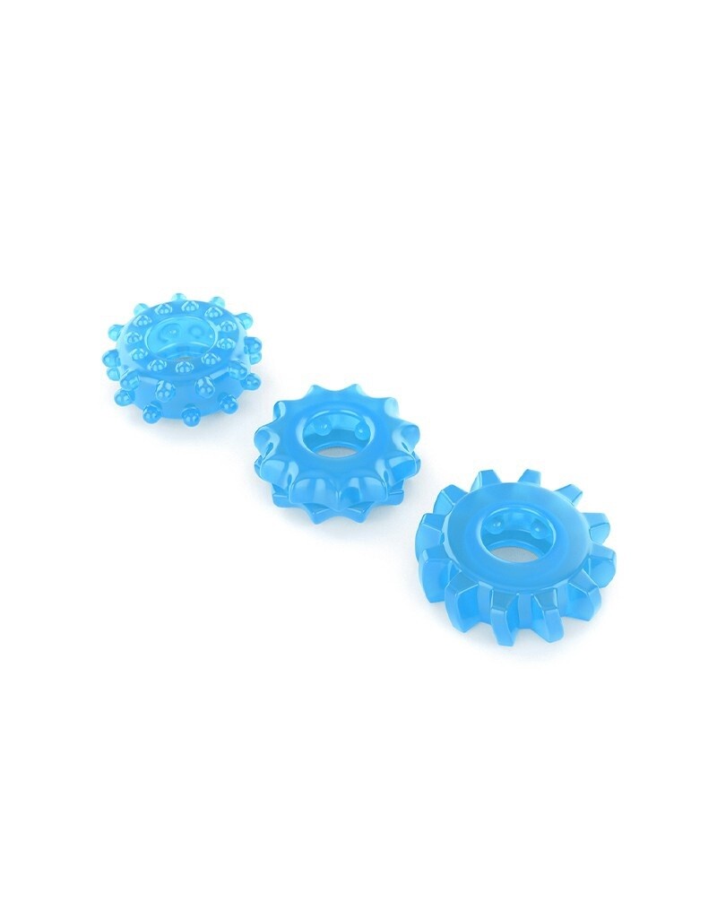 LUMINO PLAY COCKRING SET VAN 3  GLOW IN THE DARK