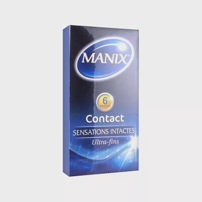 Manix Contact Condooms X6