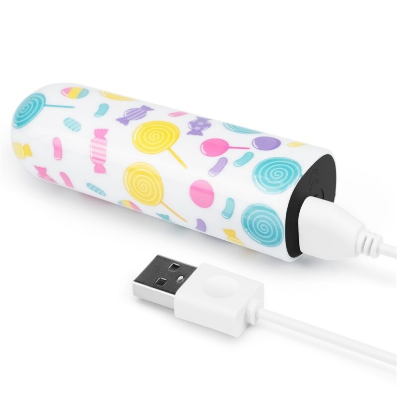 OPLAADBARE LOLLY MASSAGER MINIVIBRATOR