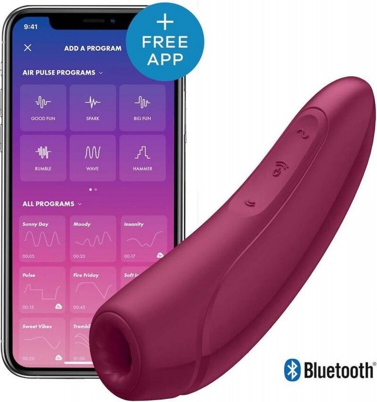Satisfyer Satisfyer Curvy 1+ | Rosarot met app