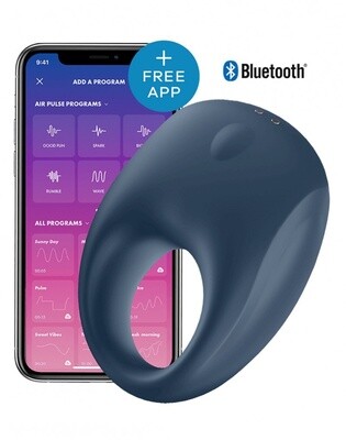 SATISFYER COCK RING STRONG ONE INCL. BLUETOOTH APP