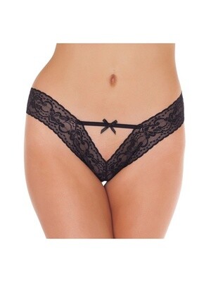 SLIP ONE SIZE ZWART STRIK