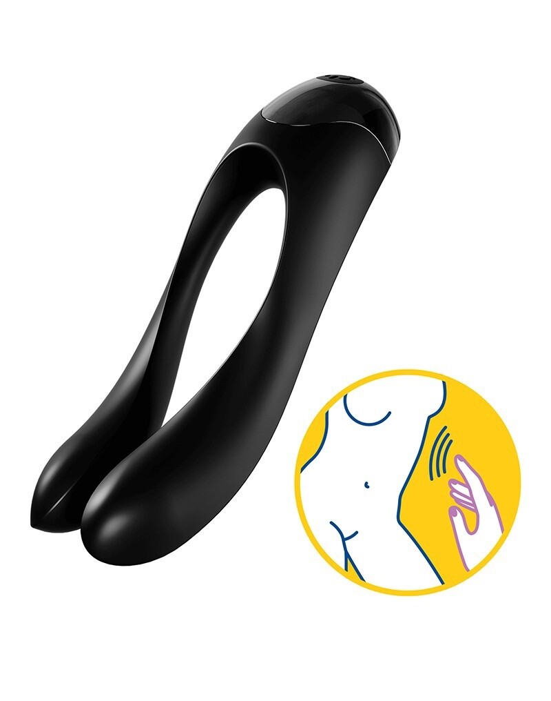 SATISFYER CANDY CANE BLACK.