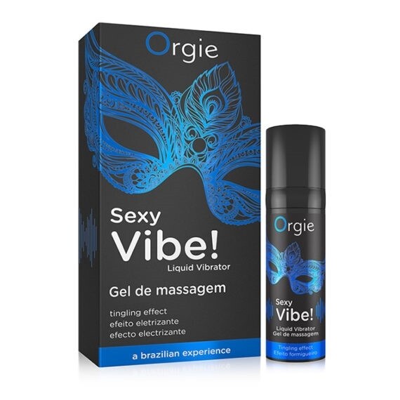 SEXY VIBE STIMULERENDE GEL! VLOEIBARE VIBRATOR 15 ML