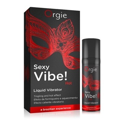 SEXY VIBE STIMULERENDE GEL! HOT VLOEIBARE VIBRATOR 15 ML