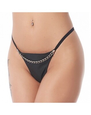 STRING MET KETTINKJE AAN VOORZIJDE