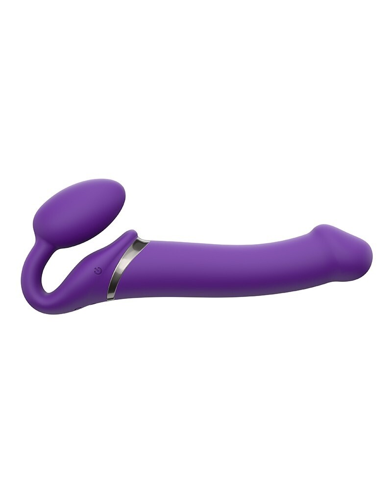 STRAP-ON-ME BUIGBARE STRAP-ON MET AFSTANDSBEDIENING L Paars