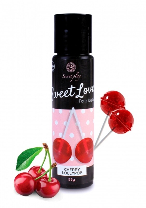 Sweet Love Foreplay Gel Cherry Lollipop