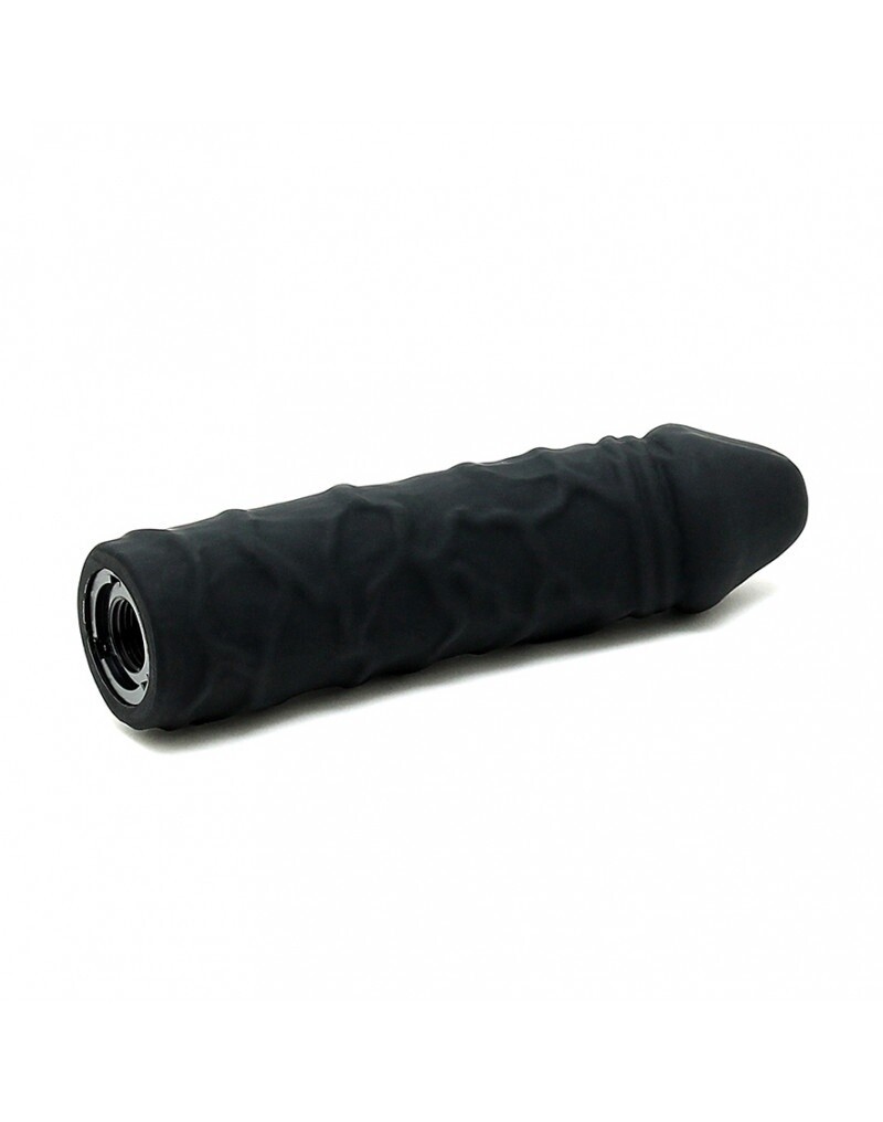 VERWISSELBARE DILDO VOOR STRAP-ON MET ZUIGNAP