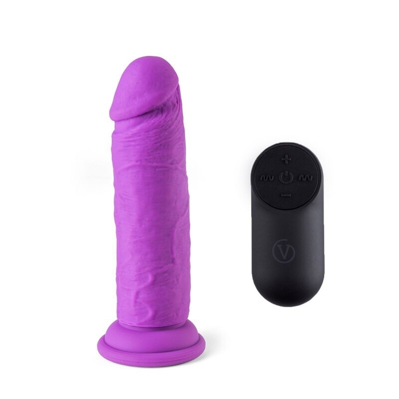 Vibrating Realistic with Remote R11 Purple