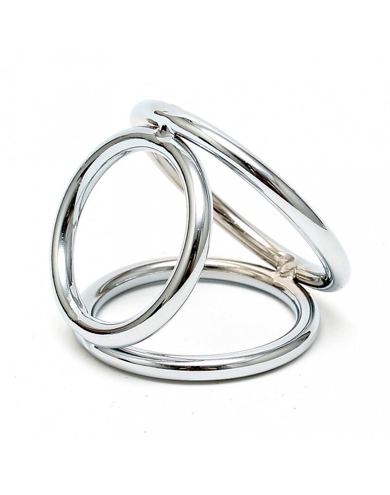TRIANGEL COCK EN BALLS RINGS