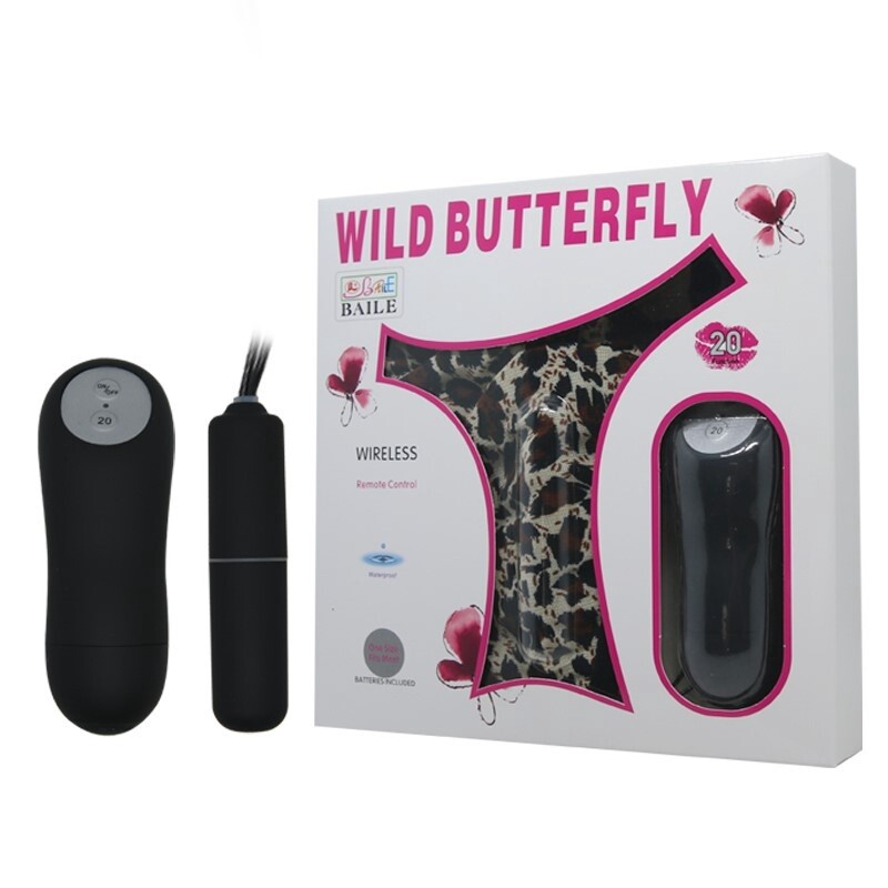 VIBROPANTS WILDE VLINDER
