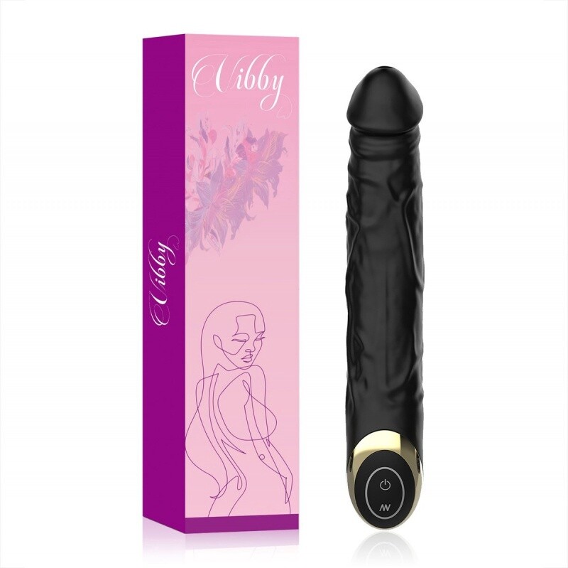 Vibby en reg Luxe Dildo Vibrators voor Vrouwen Realistisch - Dildo XXL -  en Oslash 31 mm 21 cm