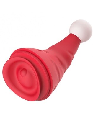 Naughty Hat - Kerst Vibrator met Clitoris Stimulator