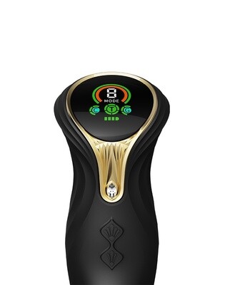 ZALO MOSE THRUSTING RABBIT VIBRATOR ZWART