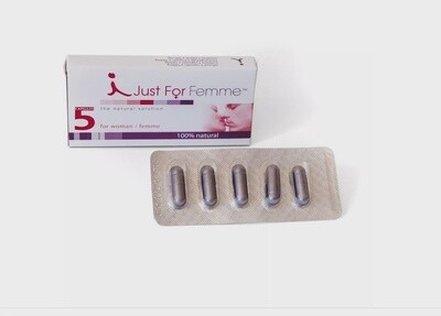 JustforFemme Erectiepillen voor Vrouwen 5 stuks