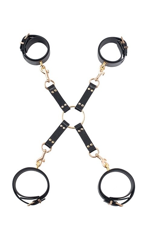 GP PREMIUM HOG TIE SET ZWART