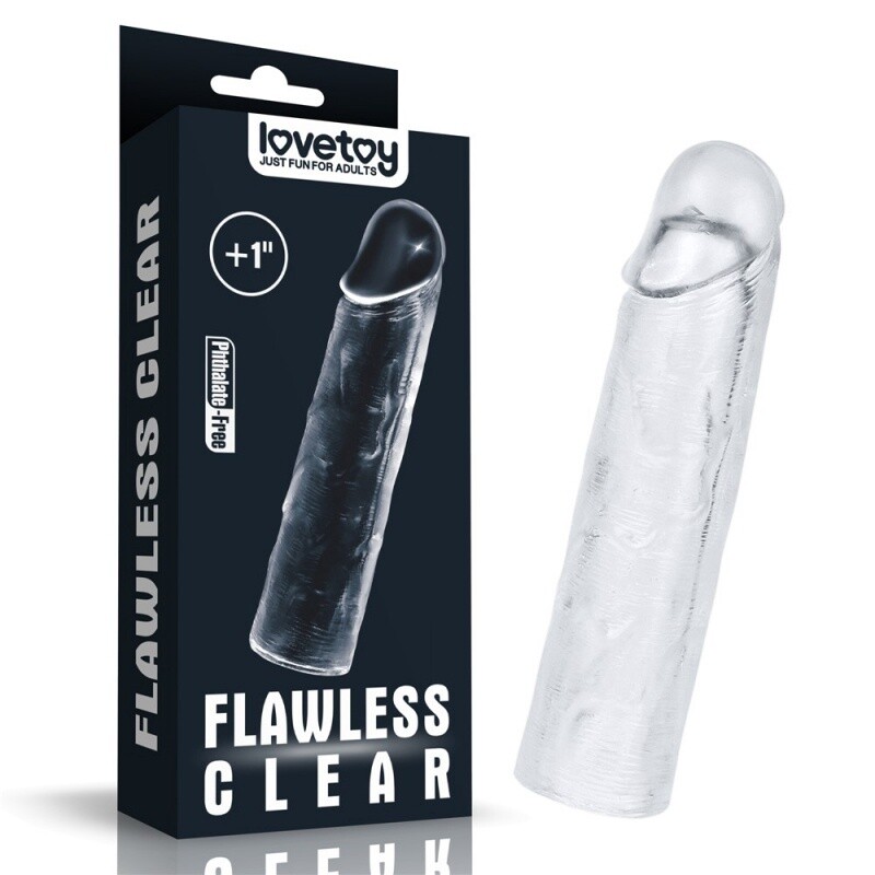 VLEKKELOZE HELDERE PENIS SLEEVE TOEVOEGEN 1 en #039 en #039