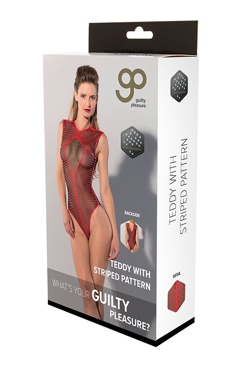 GP BEDRUKTE DATEX GESTREEPTE BODY