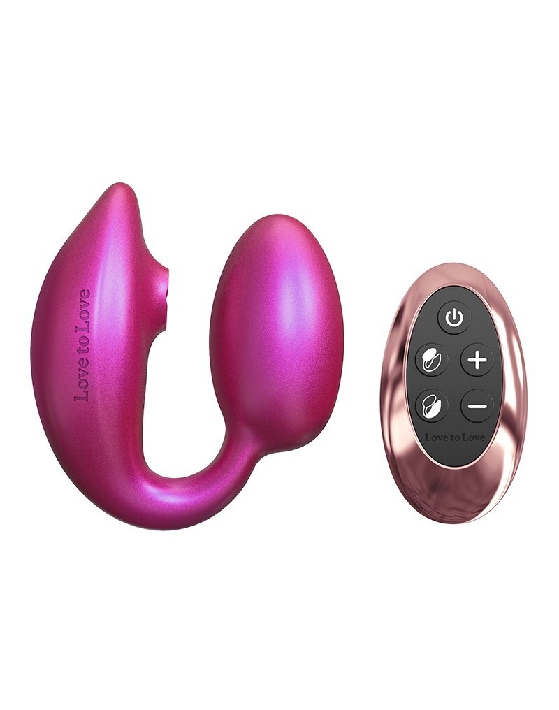 LOVE TO LOVE WONDERLOVER CLITORISVIBRATOR ROZE