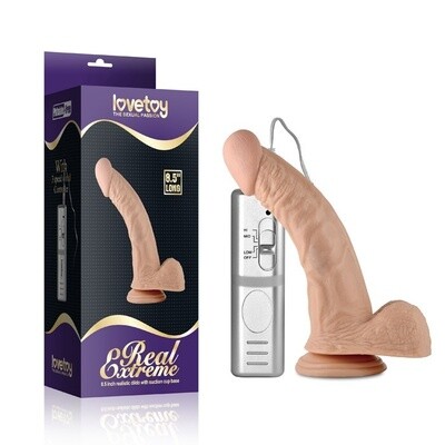 8.5" ECHTE EXTREME VIBRERENDE DILDO VIBRATOR