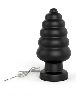 KING SIZE VIBRATING ANAL CRACKER 18 CM - ZWART