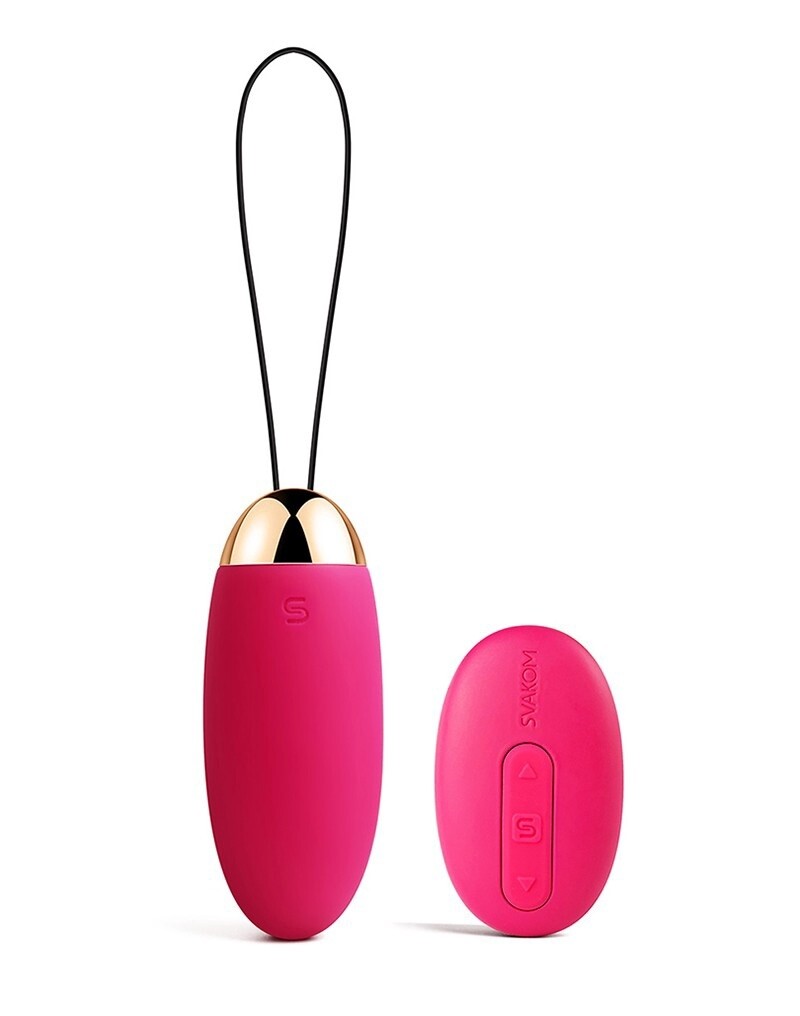 SVAKOM ELVA REMOTE VIBRATING BULLET ROZE