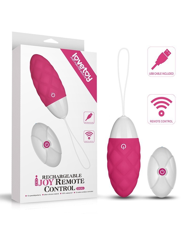 LOVETOY  IJOY 1 VIBREREND EI MET AFSTANDBEDIENING