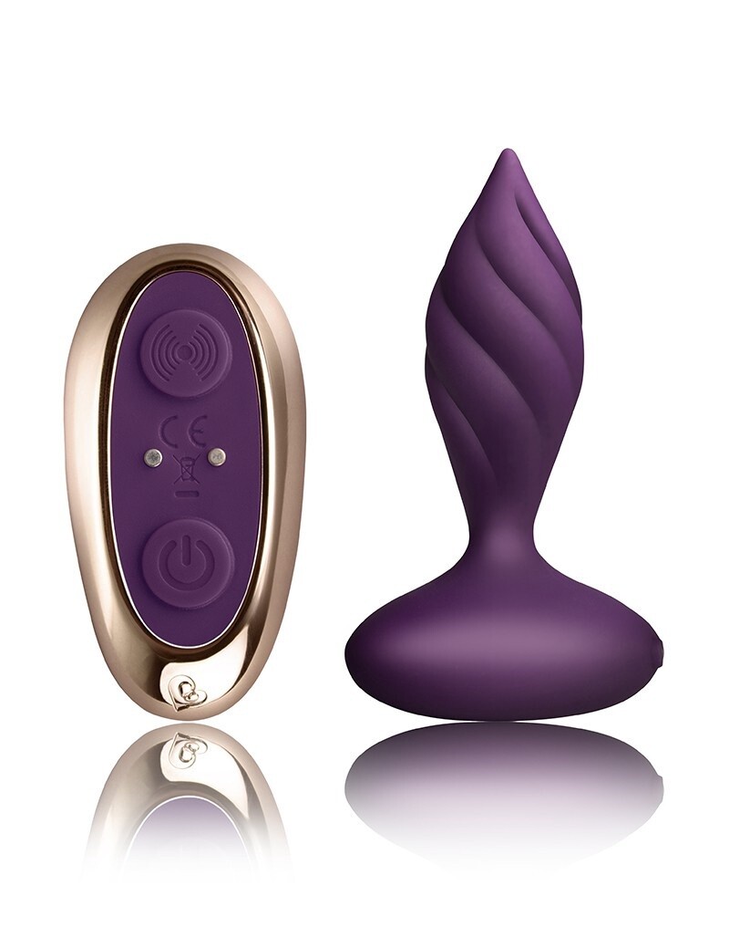 PETITE SENSATIONS DESIRE - ANALE VIBRATOR MET AFSTANDSBEDIENING PAARS