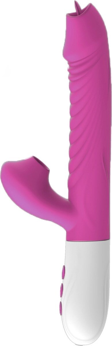 Foxshow Vibrator Siliconen Vibrator USB 7 Functie