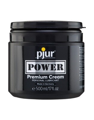 PJUR - POWER PREMIUM CREME HYBRIDE GLIJMIDDEL 500 ML